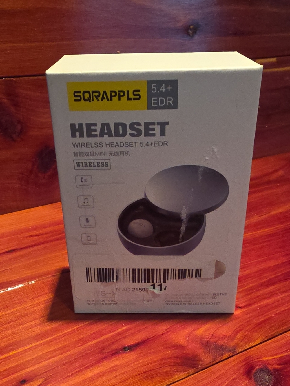 SQRAPPLS Wireless Headset - 5.4 + EDR